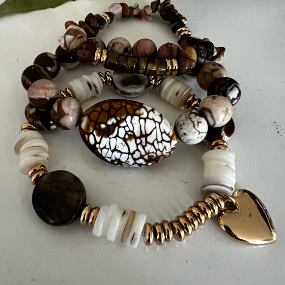 Tiger Eye Bracelet Stack - Picture 2 of 3